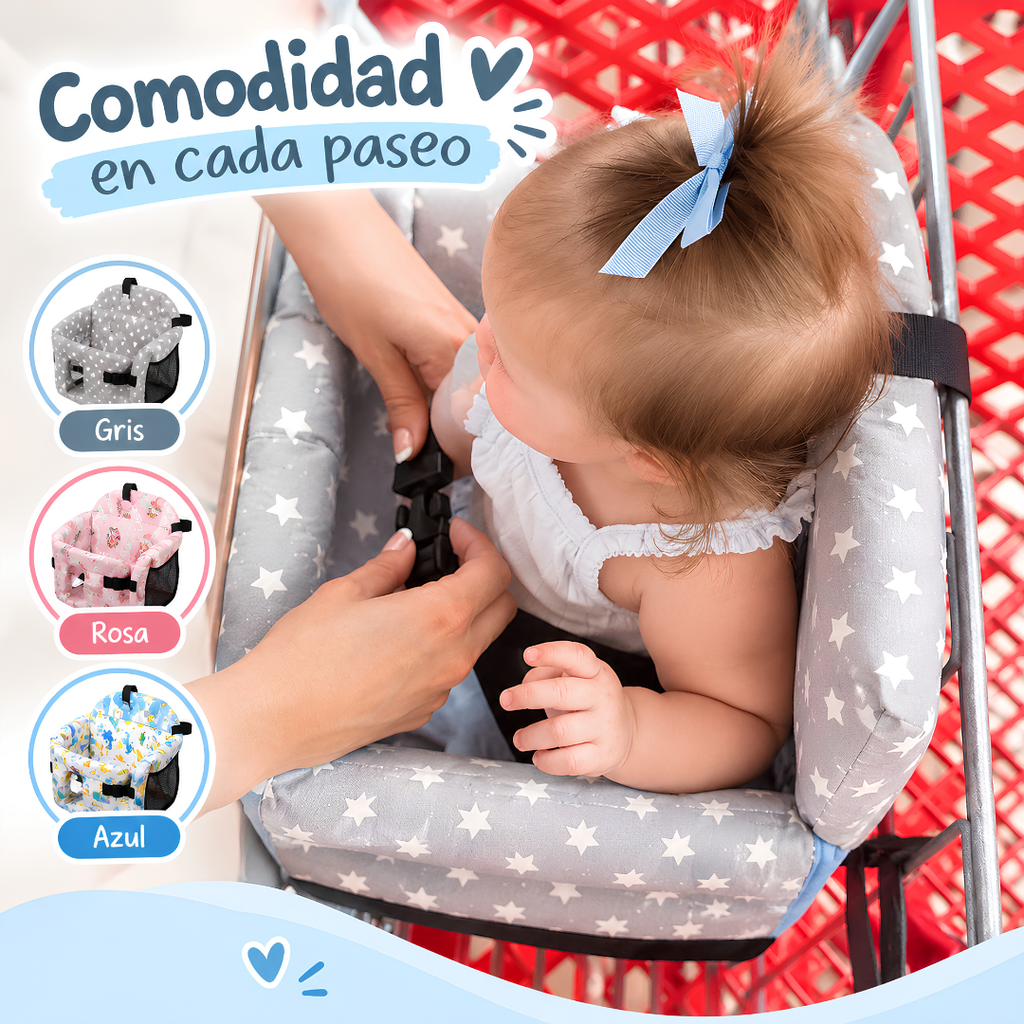 BabyCómodo - Asiento Portátil de Viaje para Bebé