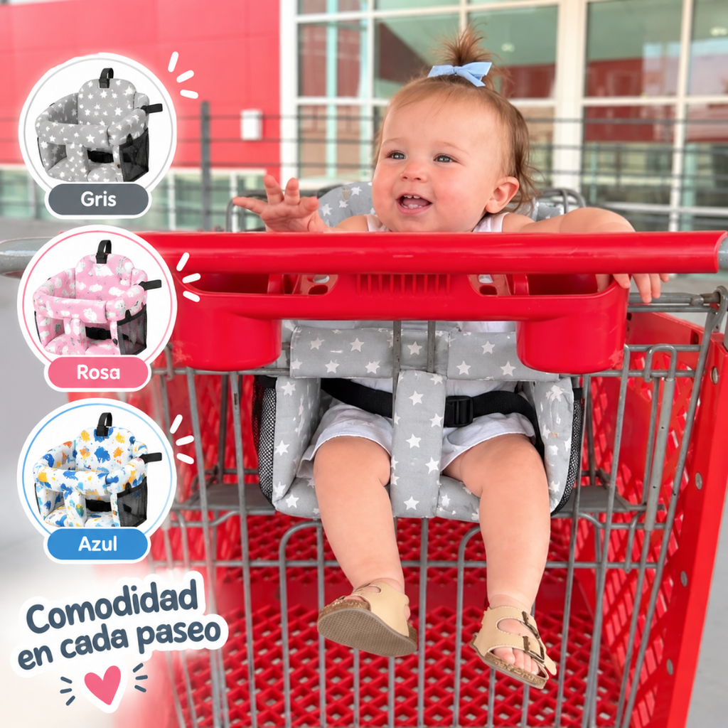BabyCómodo - Asiento Portátil de Viaje para Bebé