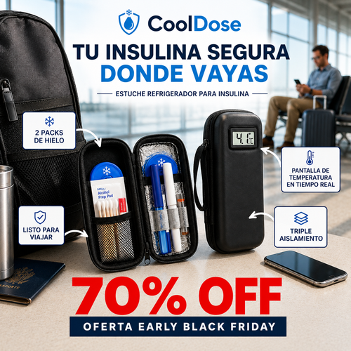 Bolsa isotérmica para insulina